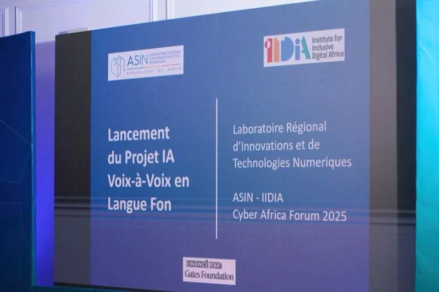Lancement du Projet IA Voix-à-Voix en langue Fon. ASIN × IIDiA