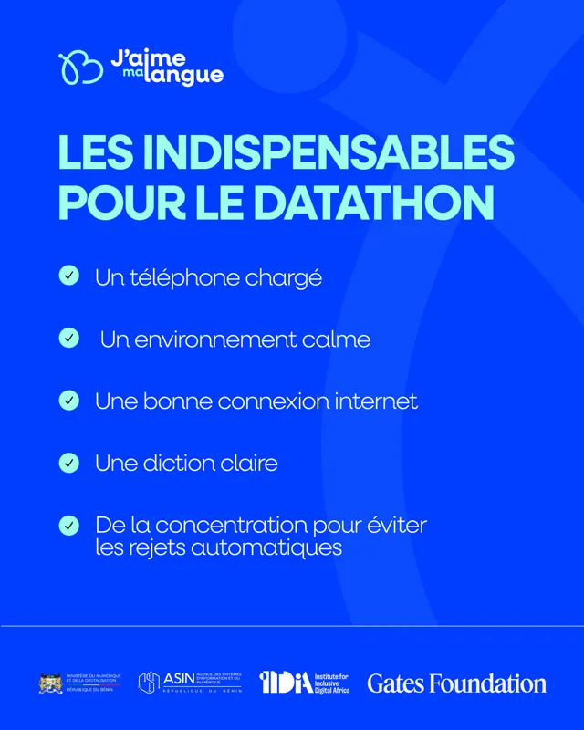 Les indispensables pour le Datathon